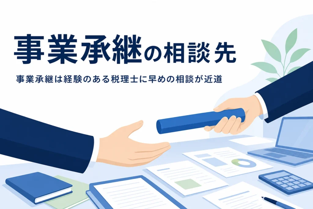 事業承継の相談ができる税理士の探し方のアイキャッチ