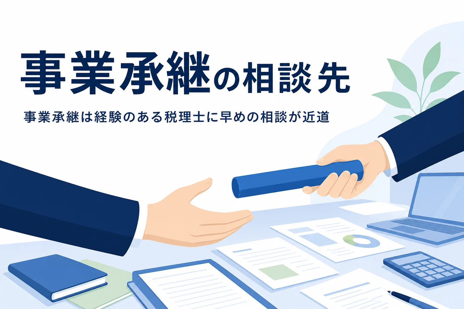 事業承継の相談ができる税理士の探し方のアイキャッチ